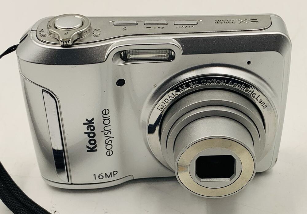 Digital Camera - Kodak EasyShare- C1550 16MP 5x Zoom- Silver -Tested & WORKING